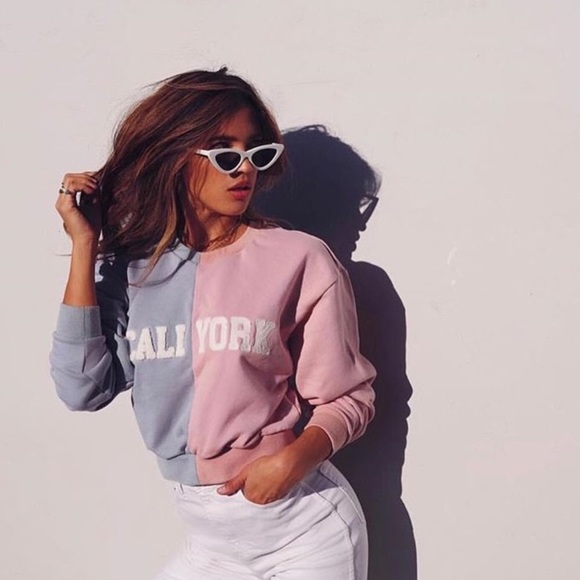 White Cat Eye Sunglasses - Picture 2 of 5